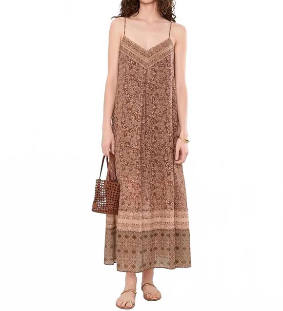 SANCTUARY Dresses & Skirts - NEW SANCTUARY coastal v neck maxi dress in clay